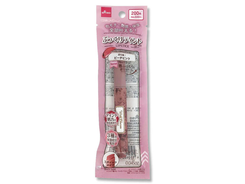 ＆．ＷｉｔｈＣｈａｒｍ　リップティント　ピーチピンク